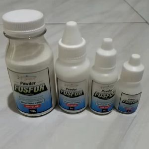 -SF- Diamond Fosfor Powder Bubuk Fosfor Glow In the Dark 50gr dan 100gr Campuran Metal Jig Menyala dalam Gelap