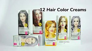 มีให้เลือก 6 สี ไม่ระคายเคือง ไม่ทำลายผม สีผมคมชัดเงางาม ผมสวย ผมสีสีย้อ ครีมเปลียนสีผม สียัอมผม ยาย้อมผม ครีมย้อมผม