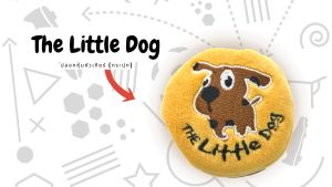 Little Dog หุ้มหัวเกียร์ เกียร์กระปุก Stick Gear Knob Cover ผ้า Poly Velour คุณภาพ ปักลายการ์ตูน