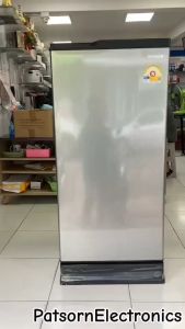 HITACHI ตู้เย็น 1 ประตู 6.6Q รุ่น HR1S5188MN i-Defrost ระบบละลายน้ำแข็งอัตโนมัติ สีเงิน / แดง