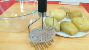 ที่บดมันฝรั่ง สแตนเลส ที่บดฟักทองสุก ทีบดอาหารเหลว