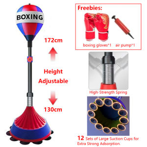 Boxing Reflex Ball Boxing Trainer Speed Ball for Home Use Adult and Children Vertical Punching Bag Indoor Rebound Ball Dodging Reaction Target