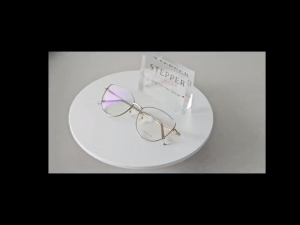 Stepper Eyewear SL-74075 Series Size 53– Titanium Cat-Eye Frames with German Engineering Elegance