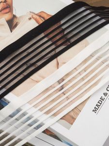 แถบขอบเอวแขนงกใยแรงเหยียบพรักรมันหยี่กว่าความกว้าง สีดำและเงินขอบบุดุดูมุมอ่อนดี เอสซีเอซ์จีดรู๊ปเลือง