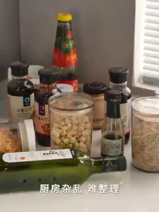 SIV Multi-Functional Corner Storage Rack – 90° Corner Design Space-Saving Suitable for Kitchen Bathroom