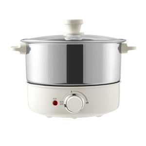ASD | Household Detachable Electric Hot Pot 4-in-1 Cooking Stainless Steel