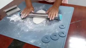 Scraper Stainless / Scrap Adonan / Cutter Pisau Bakery Cake Spatula PREMIUM Serbaguna Multifungsi