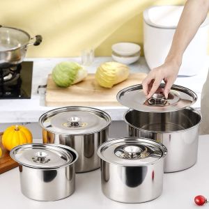 Stainless Steel Heat-Resistant Oil Jar Seasoning Bottle