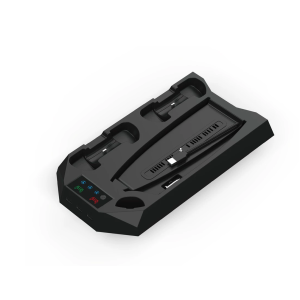 iPega | Giá Đỡ Làm Mát Đứng Cho Máy Chơi Game PS5 Slim/Pro Với Đế Sạc Kép Cho Tay Cầm - Phụ Kiện Chơi Game Ipega
