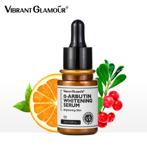 VIBRANT GLAMOUR FDA Huyết thanh làm trắng da α-Arbutin Niacinamide Vitamin C Tinh chất làm sáng da mặt Làm mờ vết thâm nám làm mịn nếp nhăn Điều trị tự nhiên và nhẹ nhàng nhất để chăm sóc da 30ml