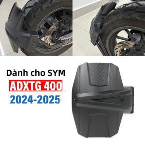 Bộ Chắn Bùn Sau Xe Máy SYM ADXTG 400 2024-2025 Màu Đen Bảo Vệ Bánh Xe