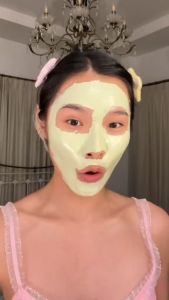 ครีมโคลนหน้าโมกวอร์ต Clay Mask กำจัดสิว มาส์กโคลนให้ความชุ่มชื้น มาส์กทำความสะอาดผิวหน้าอย่างล้ำลึก