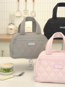 Durable Insulated Lunch Bag with Angled Opening Handheld Bento Food Carrier RH2578