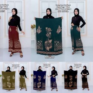 Sarung Batik Wanita Terbaru Sarung Batik Santriwati Kekinian Bahan Rayon Super