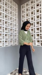 CARDIGAN RAJUT WANITA MURAH / CROP CABLE CARDY / SWETER CARDIGAN ALA KOREA / ATASAN WANITA KEKINIAN