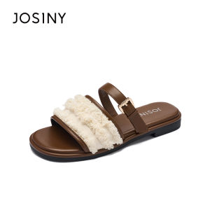 Josiny | Tassel Vintage Flat Sandals for Women