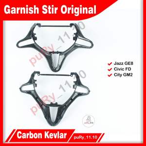 GARNISH STIR SETIR CARBON KEVLAR JAZZ GE8 CIVIC FD CITY GM2 ORI