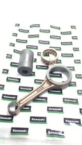 STANG SETANG SEHER CONNECTING ROD CONROD CON ROD STANG PISTON KAWASAKI KLX 150 KLX150 KLX D-TRACKER 150 BARU ASLI