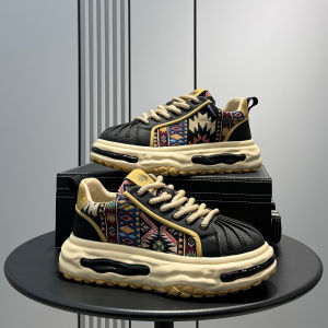 Mens Casual Shoes 2025 New Style Ultra-Fleece Lined Shell Toe Winter Thick Bottom Heightening Leisure Shoes Fashionable Dad Sneakers