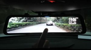 Acroder Dash Cam 10 Inch IPS Touch Screen 2K Night Vision Dual Lens Loop Recording G-Sensor