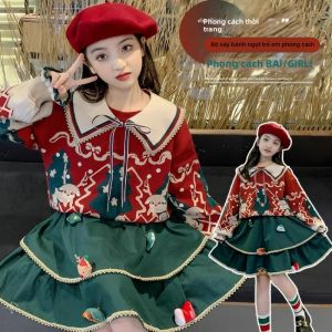 baomafanxi | Đầm Công Chúa Biểu Diễn Noel cho Bé Gái