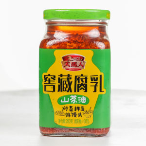 Hunan Special Products Spicy Tea Oil Fermented Tofu 280g Cellared Tofu Mold Tofu Traditional Chinese Condiment Flavorful Spices
