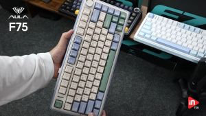AULA F75 คีย์บอร์ดไร้สาย Gasket Mechanical Keyboard 3IN1 Size 75% รับประกันศูนย์ไทย 2 ปี