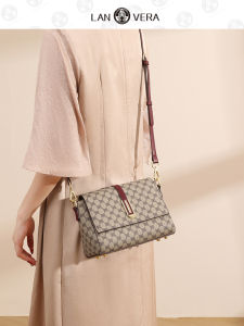 LANVERA Fashionable Crossbody Bag for Middle-Aged Women Underarm Small Square Bag Autumn Winter New Style Single Shoulder Bag