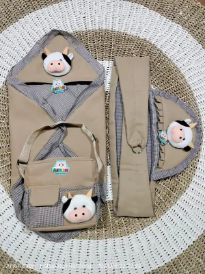 Set Perlengkapan Bayi 3 in 1 Dan 2 in 1 Set Selimut Bayi Tas Ransel travel Bayi Gendongan Bayi