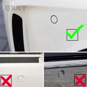Car 16mm Parking Sensor Backup Radar Plane 4 Rear Parktron for Bumper Adjustable Depth  To Assist Bumper Distance Sys.