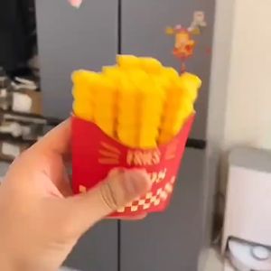 12Pcs French Fries Sealing Clip Food Bag Reusable Sealer Clamp 密封夹 薯条封口夹 Penyepit Plastik - KW150