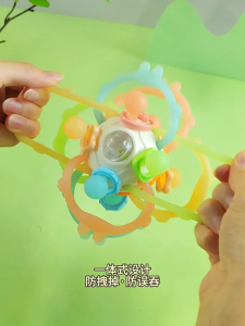 Pet Home-my Baby Rattle Teether Toy Musical Shaker Ball Colorful Easy Grip BPA Free Rumah Tangga Newborn Infant Gift