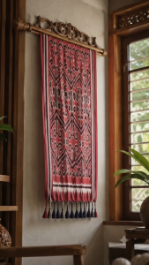 Authentic Sarawak Pua Kumbu | Traditional Iban Wall Hanging | Premium Home Decor | Borneo Handicraft