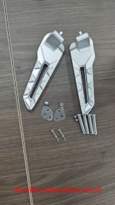 ฮอนด้า ADV เท้าด้านหลังปลอมแปลงอลูมิเนียมอัลลอยด์พับกันลื่นทนต่อการสึกหรอรถพิเศษที่จำเป็นสำหรับการขี่จักรยาน