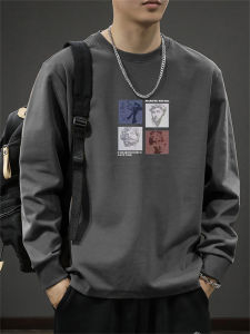JIANMUJI | Heavy Cotton Double Yarn Long Sleeve T-Shirt