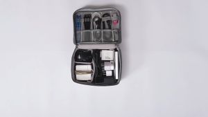 Multifunctional Waterproof Digital Gadget Storage Bag: Travel Cable Organizer Portable Tool Data Cable Charger Storage Bag