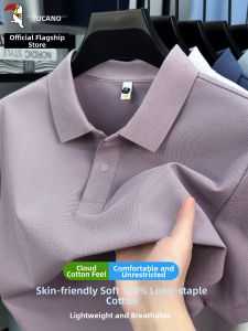 TUCANO | Middle-aged Men Cotton Summer New Style Loose Polo Shirt