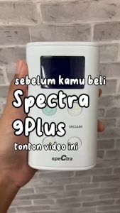 SPECTRA 9Plus 9+ Double Electric Breastpump Pompa ASI Elektrik Ganda Breast Pump Mesin Alat Pumping