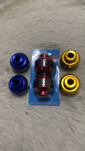 กันล้ม หรือ เป๊กล้อหน้า อลูมิเนียม งานCNC ใส่ได้ทุกรุ่น bigracing (0061)