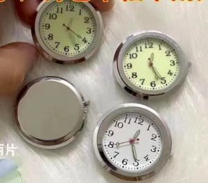 นาฬิกาอัตโนมัติกันน้ำมอเตอร์ไซค์เรืองแสง2ชม.นาฬิการถยนต์นาฬิการถยนต์ดิจิตอลอุปกรณ์ตกแต่งภายในรถยนต์