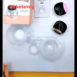 Babelovey Wireless Wearable Electric Breast Pump Full-Automatic Silent Breastfeeding Painless  Breast Pump