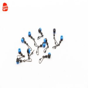1Set Space Bean Plastic Copper 100 Pieces Weigh 24g 23*4.17 mm Rigging Float Positioning Fishing Tools Supplies Gear Accessories