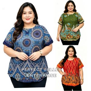 Baju Batik Mum Plus Size
