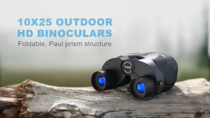 COD APEXEL Teropong Jarak Jauh 10000m Siang Malam Binoculars Compact Zoom 10x25 HD BAK4 Portable