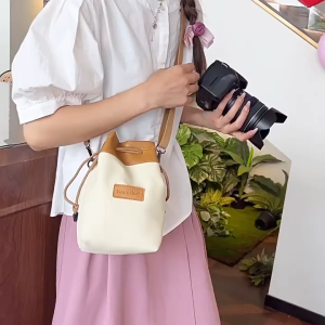 Túi máy ảnh Soudelor 2024 có dây đeo chéo kiểu dây rút kháng nước tốt