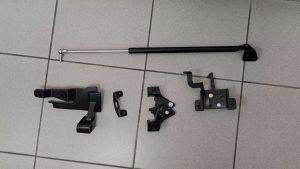 BONNET PANEL HINGE BRACKET ABSOBER NISSAN UD GE13 CH520 CD48 CD45 LORRY TRUCK AKSESORI GAS SPRING
