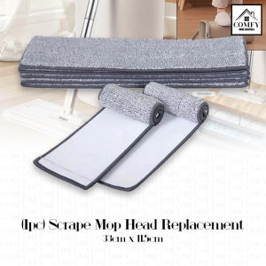 (1PC) Microfiber Self Wash Scrape Mop Magic Mop Head Cleaning Cloth Fiber Replacement Refill