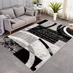 VIKAMA Hiện Đại Tối Giản In Hình Thảm Cát Siêu Mịn - Ghế Sofa Phòng Khách Bàn Cà Phê Thảm Văn Phòng Trang Trí Nhà Polyester