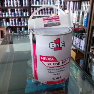 สี โป๊วแดง 2K ONE 1 PK488 ชุด3.7kg เกรดพรีเมียม โป๊วง่าย ลื่นมือ แห้งไว