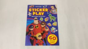 Disney Pixar Sticker Play Awesome Activities Book with 60 Stickers for Kids Sticker Books For Adults - Lazada